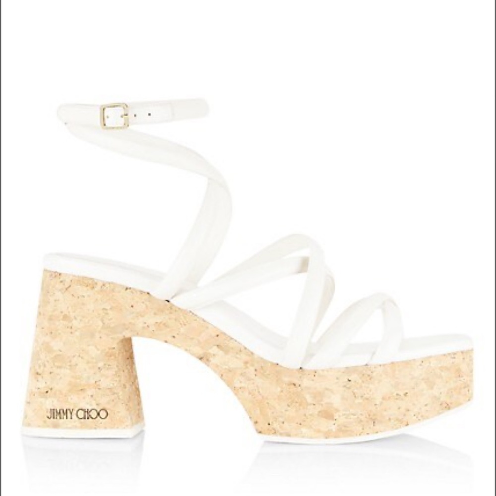 Jimmy Choo cork sandals